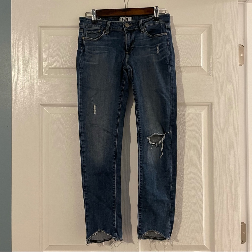 Paige peg skinny jeans